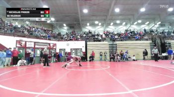 113 lbs Quarterfinal - Nicholas Freeze, Mishawaka High School vs Mj Hileman, Brownsburg