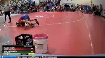 113 lbs Cons. Round 3 - Mardi Waits, Elkhart High School vs Jasmine Gibson, West Noble