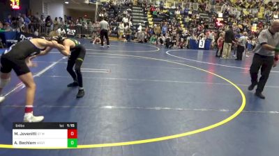 94 lbs Round Of 16 - Max Jovenitti, St Marys vs Aj Bechlem, Westshore