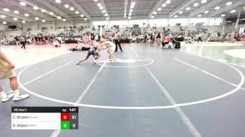 170 lbs Rr Rnd 1 - Coy Bryson, Buffalo Valley Black vs Gage Gojani, OBWC Gremlins