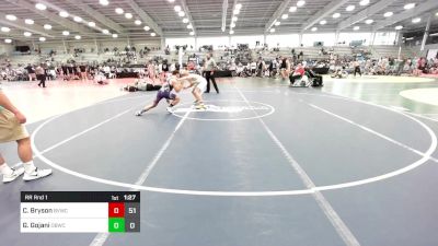 170 lbs Rr Rnd 1 - Coy Bryson, Buffalo Valley Black vs Gage Gojani, OBWC Gremlins