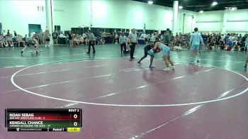 165 lbs Round 1 (6 Team) - Noah Sebag, Bad Bay Wrestling Club vs Kendall Chance, Camden Outsiders The Socs