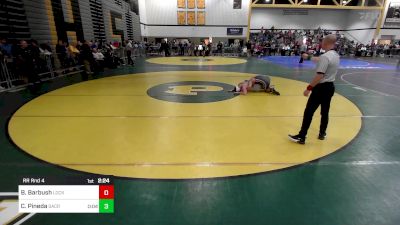 165F lbs Rr Rnd 4 - Brett Barbush, Lock Haven vs Calvin Pineda, Sacred Heart