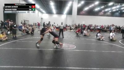 115 lbs Round 3 - Reagan Fizer, SLATE WRESTLING ACADEMY vs Jayden Altman, Pierce County Girls