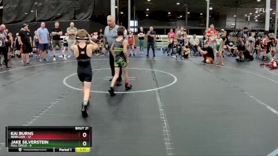 56 lbs Round 6 (8 Team) - Kai Burns, Rebellion vs Jake Silverstein, Full Circle