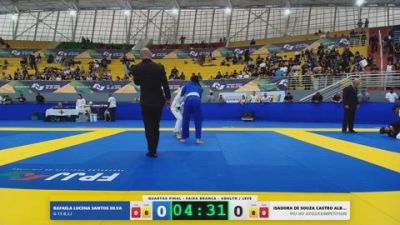 ISADORA DE SOUZA CASTRO ALBUQUER vs RAFAELA LUCENA SANTOS SILVA 2026 FPJJ Campeonato Paulista