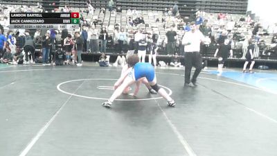 197-H lbs Consi Of 16 #2 - Landon Bartell, AMERICAN MMA AND WRESTLING vs Jack Cannizzaro, Becton Reg/Wood Ridge