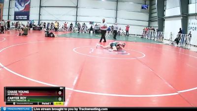 88 lbs Rd# 9- 2:15pm Saturday Final Pool - Chase Young, No Escape vs Carter Roy, VA Team Predator