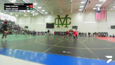 285 lbs Cons. Round 4 - Angel Sanchez, Redondo vs Brody Aguilar, Esperanza