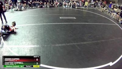 60 lbs Round 2 (4 Team) - Chattan Campbell, Kansas Mamba vs Jensen Kappes, North Dakota 1