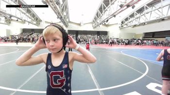 52-B lbs Consi Of 16 #1 - Michael Pannorfi, Toms River Wrestling Club vs Cameron Kelly, Saucon Wrestling