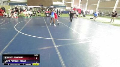 132 lbs Cons. Round 4 - Roberto Gonzalez, CA vs Lewis Fofanah-Afkar, CA