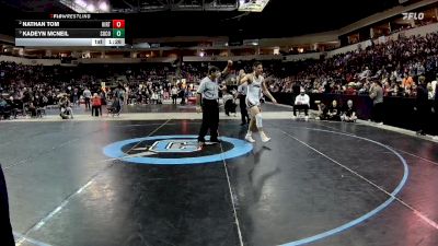 4A 160 lbs Semifinal - Kadeyn Mcneil, Socorro vs Nathan Tom, Kirtland