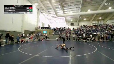 49 lbs Quarterfinal - Julian Garcia, Northside Wrestling Club vs Lyam Mckee, Uintah Wrestling