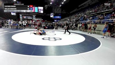 106 lbs Cons. Rd Of 64 - Cayden Engel, NE vs Nolan DeShon, OH