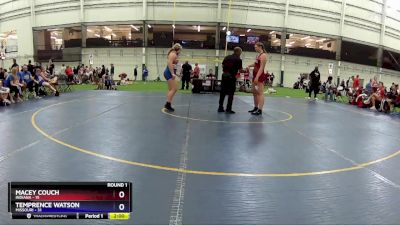 183 lbs Round 1 (8 Team) - Macey Couch, Indiana vs Temprence Watson, Missouri