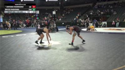 126 lbs Round Of 16 - Antonio Rodriguez, Los Gatos (CC) vs Bryce Pasvogel, Clovis North (CS)