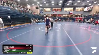 144 lbs Cons. Round 1 - Presley Miller, Wylie vs Aaron Muse, Klein Cain