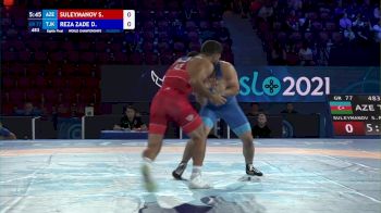 77 kg 1/8 Final - Sanan Suleymanov, Azerbaijan vs Daler Reza Zade, Tajikistan