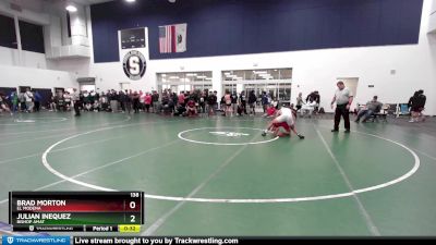 138 lbs Cons. Round 2 - Julian Inequez, Bishop Amat vs Brad Morton, El Modena