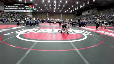 113 lbs Champ. Round 2 - Wyatt Fortune, Farmington vs William Paduch-lischer, Har-Ber