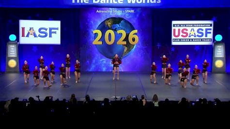 Adrenaline Studio - SPARK [2026 Senior Large Pom Semis] 2026 The Dance Worlds