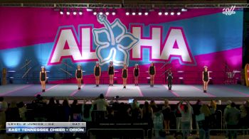 East Tennessee Cheer - Orion [2025 L2 Junior - D2 Day 1] 2025 Aloha Gatlinburg Showdown