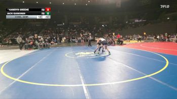 3A Boys 120 lbs Cons. Semi - Kamdyn Greene, Pleasant Hill Boys vs Jack Quinones, Pleasant Hill Boys