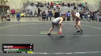 82 lbs Round 3 (6 Team) - Dan Silver, SWAT Black vs Robbie Crawford, Untouchables-Olympia