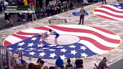 Quarterfinal - Keagan Hill, Mount Vernon/Plankinton/Corsica-Stickney vs Owen Bunde, Tri-Valley