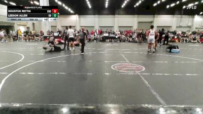 215 lbs Round 2 (6 Team) - Houston Rettig, Blackman Wrestling Club vs Leeson Allen, Refinery Wrestling