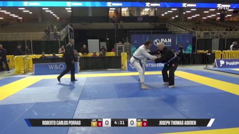 Joseph Thomas Askren vs Roberto Carlos Porras 2025 Pan Jiu Jitsu IBJJF Championship