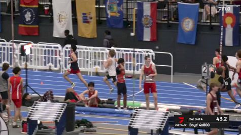 High School Boys' 4x800m Relay, Prelims 3