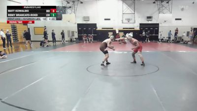 197Green lbs Rr Rnd 3 - Matt Kowalski, Indiana vs Remy Brancato-Roed, Lehigh