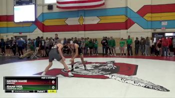 138 lbs Champ. Round 1 - Isaiah Vigil, Thompson Valley vs Hayden Haase, Windsor