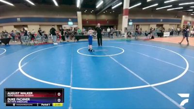 105 lbs Semifinal - August Walker, Texas Takedown Academy vs Duke Fachner, Rio Vista Wrestling