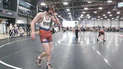 160 lbs Round 3 (12:30pm Saturday) - John `jax` Meyer, CTWHALE vs Jace Klendworth, Iowa Black