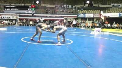 184 lbs Semis & Wb (16 Team) - Khalil Mitchell, Averett vs Luke Ciampa, East Stroudsburg University