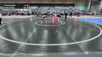 88 lbs Round Of 16 - Peyton Schiess, Oregon vs Nayeli Chavez, Yucaipa Thunder Wrestling Club