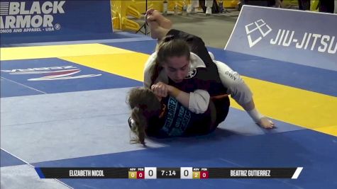 Beatriz Gutierrez vs Elizabeth Nicol 2025 Pan Jiu Jitsu IBJJF Championship