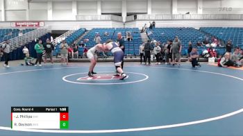 218 lbs Cons. Round 4 - Jackson Phillips, Barberton vs Riley Davison, Westfield