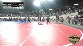 49 lbs Round Of 32 - Kolter Short, Blackwell Wrestling Club vs Jenson Inger, Powerhouse Gold