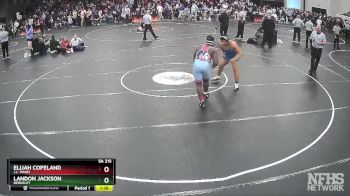 5A 215 lbs Cons. Semi - Landon Jackson, Berkeley vs Elijah Copeland, J.l. Mann