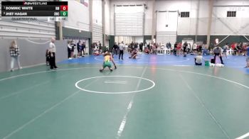 150 lbs Quarterfinal - Dominic White, Roosevelt Mustangs vs Jhet Hagan, Shelton Wrestling Club