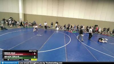 85 lbs Cons. Round 1 - Bryson Terlaje, Gold Rush Wrestling Academy vs Brock Gale, Sanderson Wrestling Academy