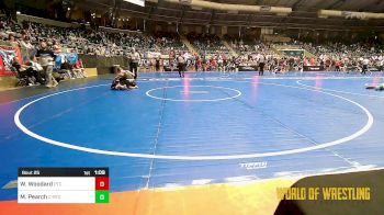 120 lbs Round Of 16 - Walker Woodard, PTC Youth Wrestling vs Maximus Pearch, Nwo