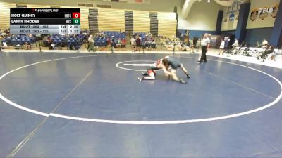 125 lbs 3rd Place Match - Larry Rhodes, Bluefield State vs Holt Quincy, Unattached