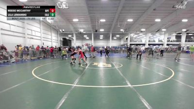 79 lbs Rr Rnd 1 - Reese McCarthy, Riptide WC vs Lila Lemanski, Falcons/Taunton