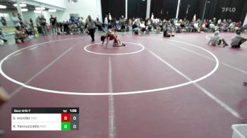 102 lbs Consi Of 4 - Brandon Wunder, OUTSIDERS vs Kyle Yannucciello, Prime Wrestling Club Black