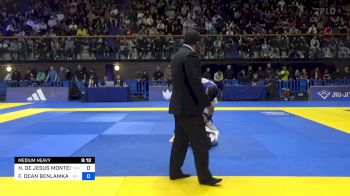 HORLANDO DE JESUS MONTEIRO vs FARIS DEAN BENLAMKADEM 2024 European Jiu-Jitsu IBJJF Championship